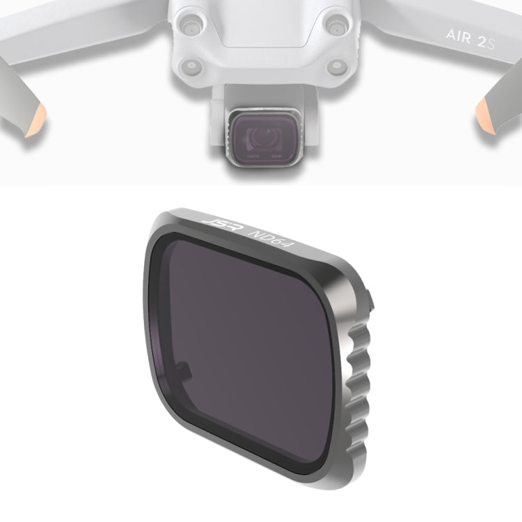 JSR KS ND64 Lens Filter for DJI Air 2S, Aluminum Frame, ND64 JSR KS ND64 Lens Filter for DJI Air 2S, Aluminum Frame, ND64